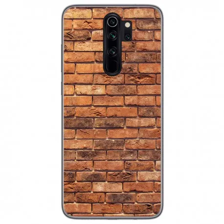 Чехол гелевый ТПУ чехол для Xiaomi Redmi Note 8 Pro кирпичный Дизайн 04 чертежи |