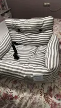 Asiento de viaje Universal para mascotas, cama de transporte acolchada antideslizante para gatos y perros, cama de viaje al aire libre, asiento de coche