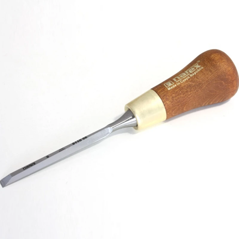 WOOD LINE PLUS handle 6 mm, Narex joiner's tools Mortise chisel hollow holes, grooves and slots smooth the surface of the slot