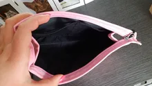 Neceser de viaje multifunción para mujer, bolsa de maquillaje geométrica, impermeable, portátil, organizador de artículos de tocador, novedad