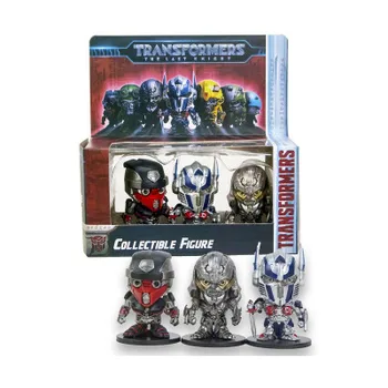 

TRANSFORMERS SUPER DEMORMA with box 3figura collection metal 5.5cm hasbro