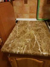 Waterproof Wallpaper Vinyl-Film Cupboard Marble Self-Adhesive Countertops Bathroom Kitchen