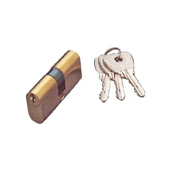 

Omec 140/05 KA cylinder Oval mm.60 D (27 + 33) with unique key brass nickel plated 5 PCs.