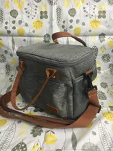 TOMULE Portátil Bolsa de almuerzo con aislamiento térmico bolsa de Picnic almacenamiento de alimentos bolsas de almacenamiento 9L hombro bolsa de caja de almuerzo de Picnic bolso