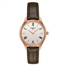 Tissot часы женские традиционные 5,5 леди 31 мм нержавеющая сталь PVD розовое золото кварцевые T063.209.36.038.00