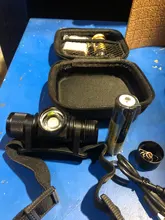 Mini Headlamp Head-Torch Waterproof Flashlight LED Hunting Rechargeable High-Power Boruit xm-L2