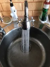 Grifo del difusor de agua Aireador de grifo de ahorro giratorio, filtro de boquilla, cabezal giratorio, de la llave burbujeador, 360