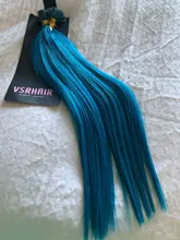 Surtido parcial de proveedor de fondo grueso 35cm-55cm 1g 25 hilos 50 hilos máquina humano Remy cabello de fusión con punta plana, de queratina extensiones de cabello para salón