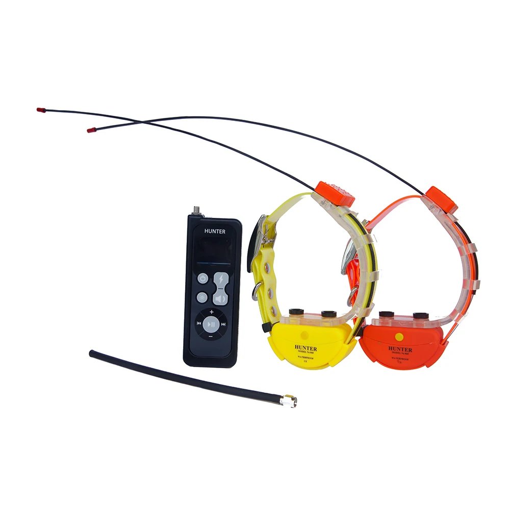 Waterproof GPS Tracker Collar Range Up to 25 Km Without SIM Card For 2 Dogs GPS25002-4