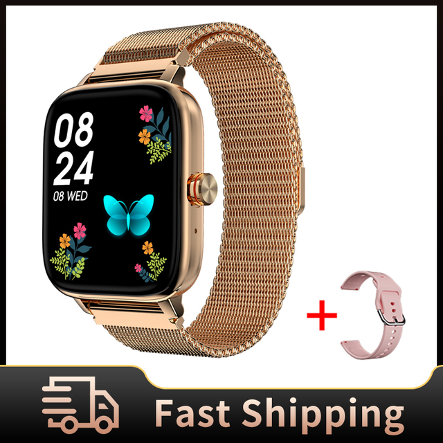 New Full Touch Smart Watch Men Women Bluetooth Call Fitness Tracker Heart Rate Sport Smart Watch Wristwatch for Android IOS