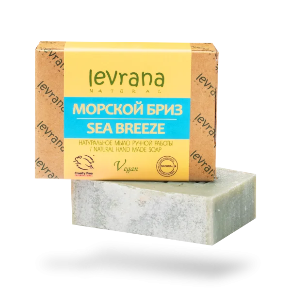 Косметика, натуральная косметика, Levrana, Леврана, Натуральное мыло, NHMS11, Натуральное мыло ручной работы Морской бриз