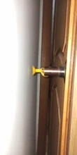 Perilla de puerta de pared, almohadilla silenciadora de impactos, manija de la puerta del armario, silenciador de bloqueo de silicona anticolisión, amortiguador, Tope de puerta, 2 uds.