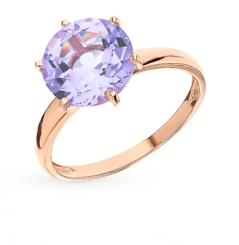

Gold ring with sieve sunlight sample 585