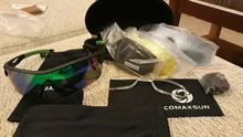COMAXSUN profesional polarizado gafas ciclismo bicicleta gafas de sol para deportes al aire libre bicicleta UV 400 con 5 lentes TR90 2 Estilo