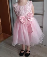 Dress Outfits Robe Kids Wear Fille Flower-Girl First-Communion Birthday-Party Children
