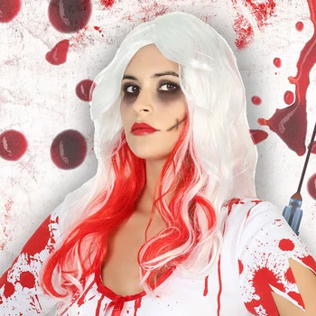 

Wig Halloween White 115281