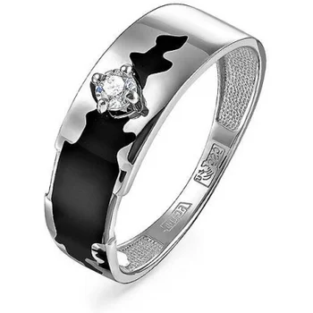 

Kabarovsky ring with 1 white gold diamond