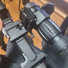 WIPSON-Mira 3X telescópica para rifle, objetivo con lupa óptica, compacto, con cubierta abatible, para arma de caza de 20mm