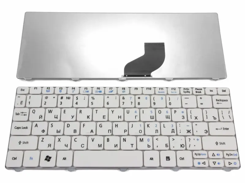 Клавиатура для ноутбука ACER Aspire One 521 522 532 532H AO532H D255 D257 D260 D270 Happy 2 eMachines 350 355 (PK130E91A04 KB.I1