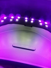Sol X7MAX UV secador de uñas LED/180/120W esmalte de Gel lámpara de curado con Sensor de moviminento LCD Pantalla de secado rápido de Gel UV herramienta para manicura