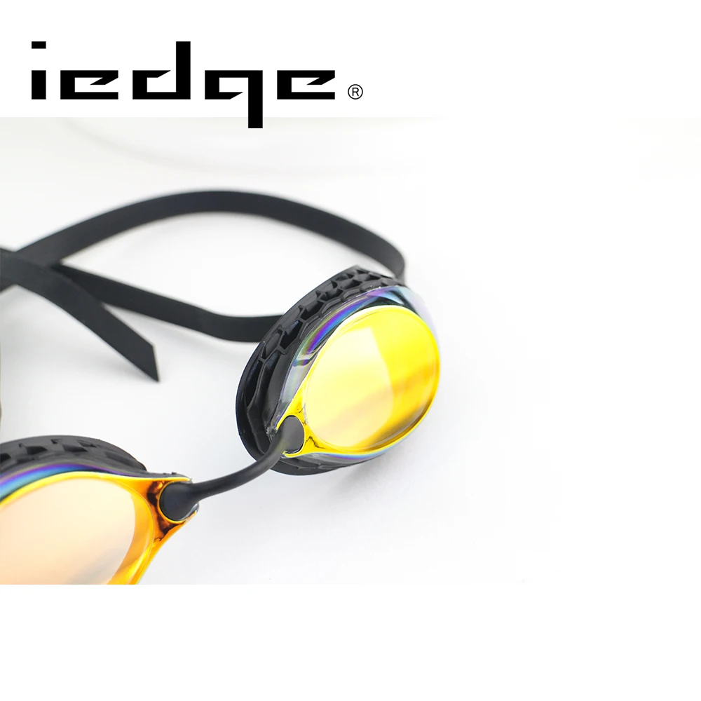 Barracuda Iedge плавательные очки Анти-туман УФ-защита Водонепроницаемый с сотовой структурой прокладки#95310 золото