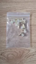 Adaptador de conector RF, conector hembra SMA, ángulo recto, 90 grados, SMA-KWE, montaje PCB, 10 Uds.