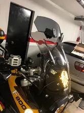 Motorcycle Windshield Wind-Deflector Yamah Airflow Benelli Ducati Kawasaki Universal