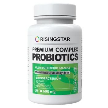 

Vitamins premium complex probiotics and лизаты bacteria for digestion, микрофлоры and immunity capsules 600 mg No. 60