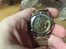 Orpesa-Reloj de pulsera mecánico para Mujer, pulsera de malla de acero inoxidable, Reloj femenino elegante