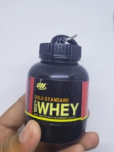 Protein-Powder-Bottle Funnel Medicine Keychain Water-Cup Portable 100ML PC S with Health