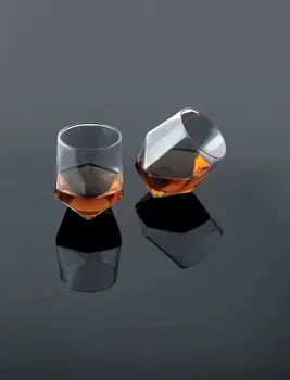 

Set of glasses seneca, original design of glasses, Viski, wonderful gift for lovers and connoisseurs.