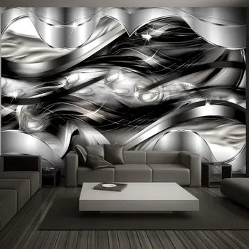 

Wall mural-Platinum fog - 250x175 cm