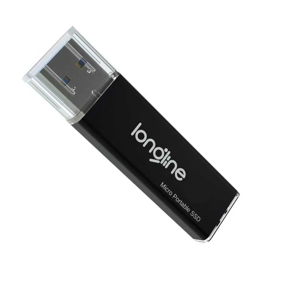 Портативный SSD-накопитель LONGLINE 120 / 128 240 256 480 512 960 1024 ГБ 550 Мб/500 МБ скорость чтения и