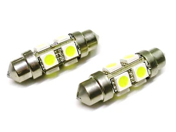 

Led lamp T11 C5W C10W 44mm 8 Smd 5050 festoon 360 degree 12V 1W for sign Taxi