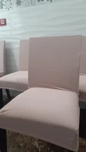 Chair-Cover Stretch Spandex Dining-Room Jacquard for 1-Pc Water-Repellent