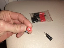 Amplifier Terminal Post Connector-Binding Jack-Mount Banana-Plug Black JS-910B 5-Red-5