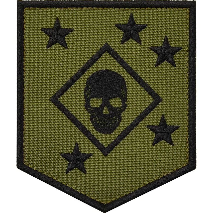 Нашивка (шеврон патч patch) &quotMARSOC Marine Raiders" вышивка на липучке 8.4 x 9.9 см | Дом и сад