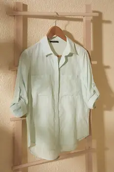 

Trendyol Pocket Detail Shirt TWOSS19ST0057