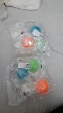 Bola de pared con palo de 45mm para aliviar el estrés, juguete de descompresión de Squash, Bola de techo, Bola de luz de techo con Diana adhesiva, # Y3