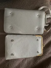 Moda novedosa pequeña bandolera las mujeres Mini de cuero mate de bandolera de hombro embrague Bolsas damas teléfono bolso de