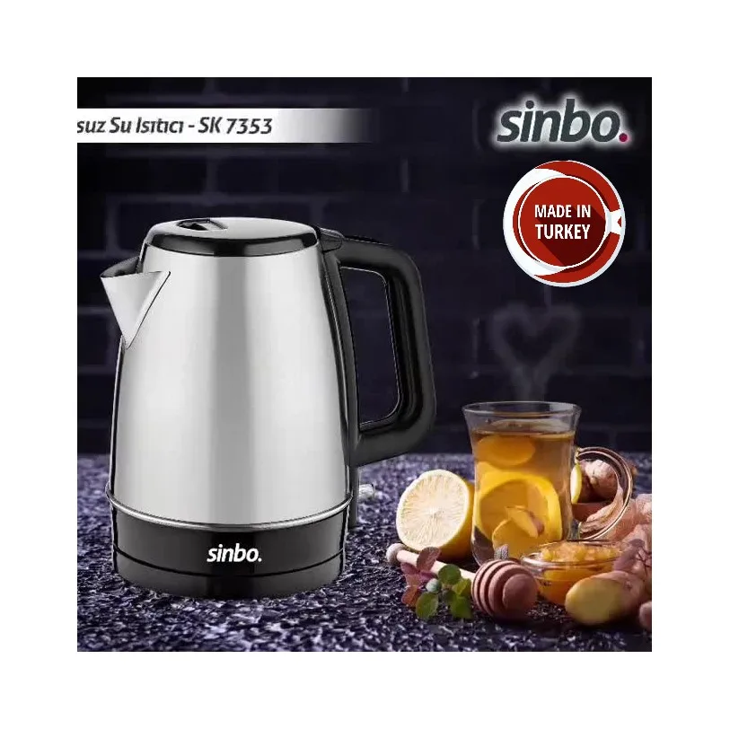

Hot Kettle Sinbo wireless 2200 W 1.7 L Steel Kettle