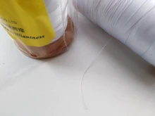 Cuerda de algodón para manualidades, cuerda de rosca de 0,2/0,25/0,5/0,7/0,8/1mm, compatible con abalorios, pulseras, collares, accesorios de joyería