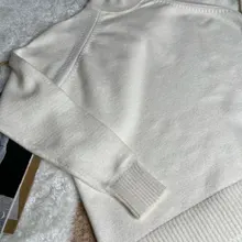 Sweater Pullovers Mock-Neck Beige Purple Winter Green 8-Colors High-Quality Women C-232