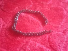 Sifisrri-Cadena de eslabones cubanos para hombre y mujer, brazalete de acero inoxidable de 3/5/7mm, color negro y dorado, joyería Unisex