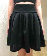 Falda plisada de cintura alta para mujer, minifalda bonita de baile para chicas, Cosplay, negra y blanca, minifaldas a la moda para mujer