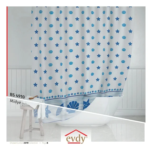 

EVDY SHOWER CURTAIN 4910 MİDYE 434635372