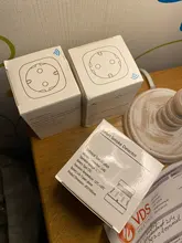 CPVan-Detector de humo Tuya Smart Life APP, 85dB, protección contra incendios, Sensor de alarma de humo, sistema de seguridad para el hogar, Bomberos