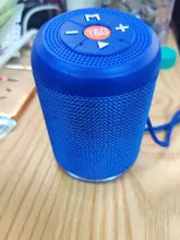 T & G-minialtavoz Bluetooth TG517, reproductor de música inalámbrico portátil, Subwoofer, resistente al agua, Circular, con correa de mano
