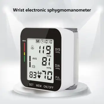 

Cuff Automatic Digital Wrist Monitor OLI-W133 LCD Display BP Tonometer Pulse Rate Heart Beat Rate Meter