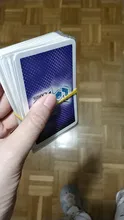 Fundas protectoras para cartas de 100 Uds., Tarot de juego de mesa mágico, cartas de póker de tres reinos, fundas de juego de mesa de cartas para juegos de mesa de alta calidad